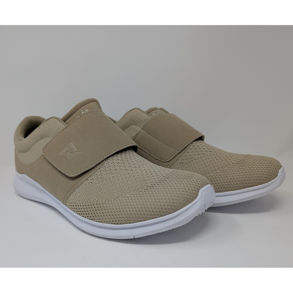 NWOT Propet Mens Walking Shoes Tan Khaki Mesh Strap Sneakers 11.5 X 3E VERY NICE